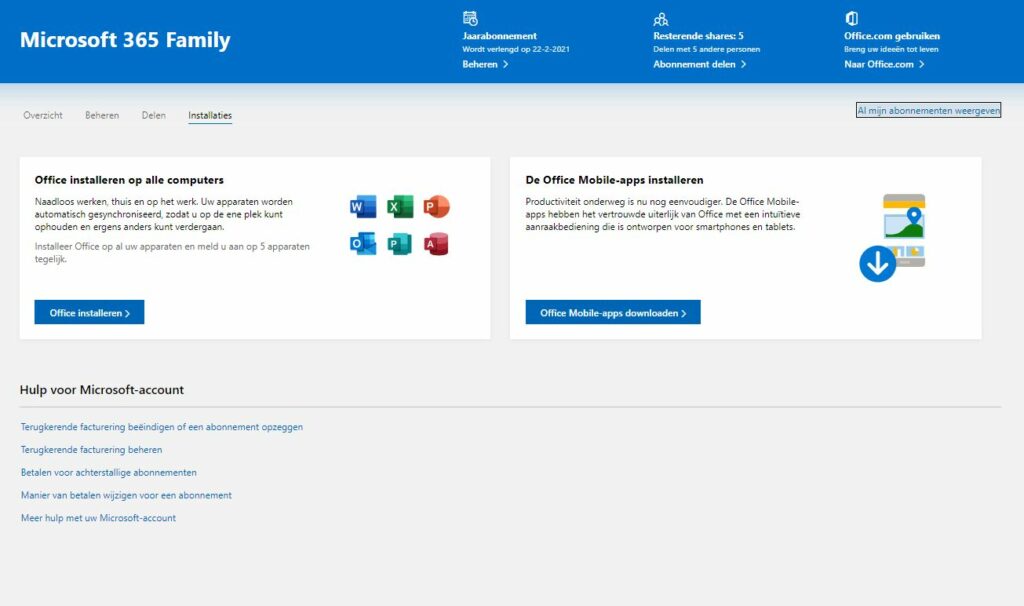 In dit artikel vertel ik je alles over Microsoft 365 Personal & Family. Ook vertel ik je wat je met Microsoft 365 kan doen en hoe het werkt. Daarnaast vertel ik je mijn ervaringen met Microsoft 365.