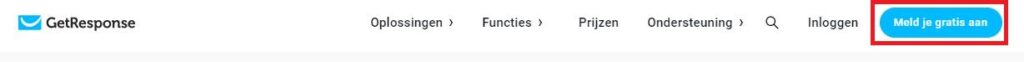Hoe maak ik een gratis account aan bij GetResponse