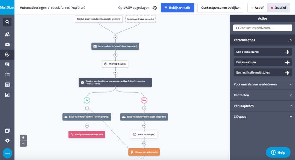 Marketing automation MailBlue. Lees in deze MailBlue review mijn ervaring met het online marketing software