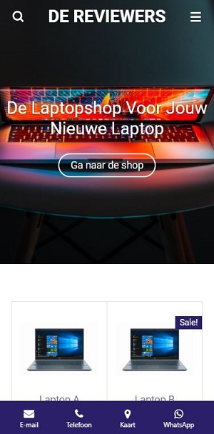 De websites van JouwWeb zijn mobielvriendelijk. Met de editor pas je je website makkelijk aan. Lees nu mijn review over de mogelijkheden van JouwWeb.