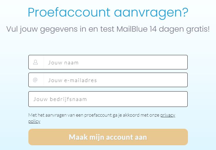 MailBlue review: beginnen met MailBlue? Probeer het eerst 14 dagen gratis uit. Klik hier om een gratis account aan te vragen.
