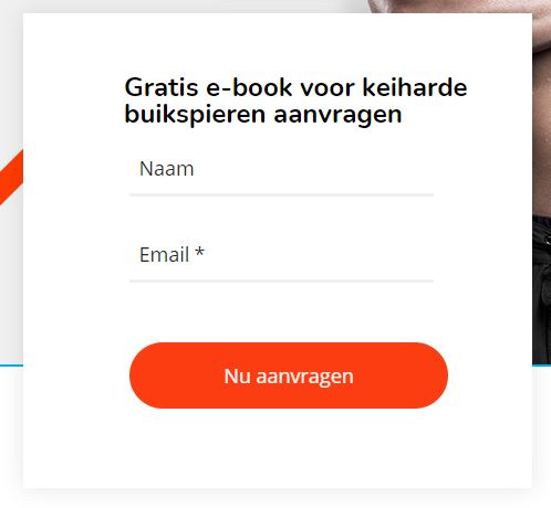 Wat is een Opt-in pagina? Wij leggen het je uit met een voorbeeld.