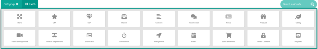 Phoenix blokken van de pagebuilder - Phoenix review en mijn ervaringen